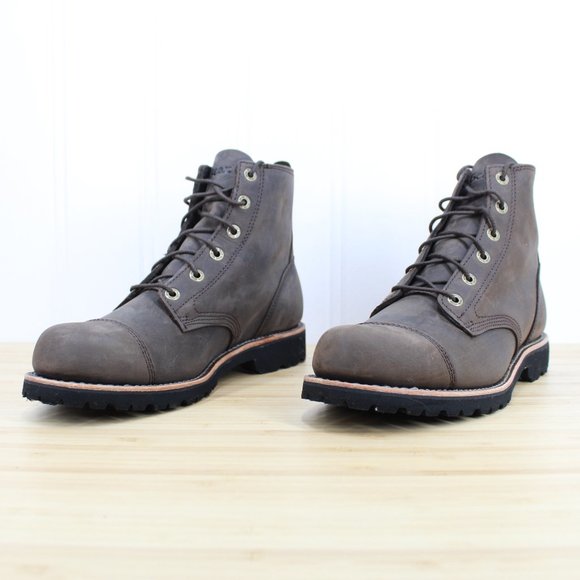 Ll Bean Bucksport Brown Vibram Cap Toe 